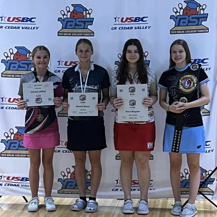 U18 Girls Finalists- 1 Brooke Salzman_2 Kiera Magsam_3 Rachel Moore_4 Abigail Starkey